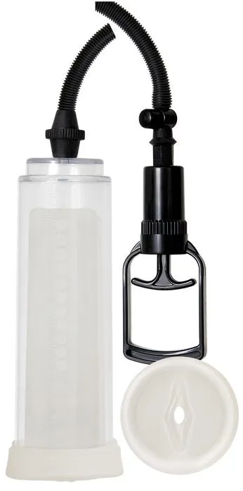 Adam & Eve Original 2-in-1 Stroker Pump - Versatile Male Masturbation Device with Dual Action for Enhanced Pleasure