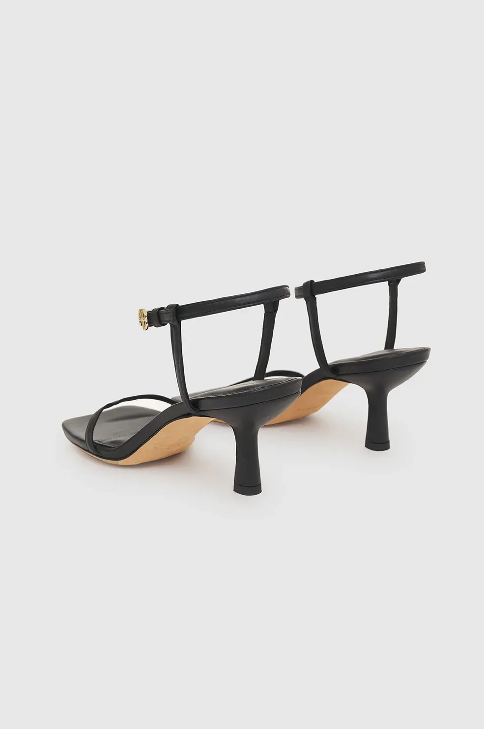 Anine Bing - Invisible Sandals in Black