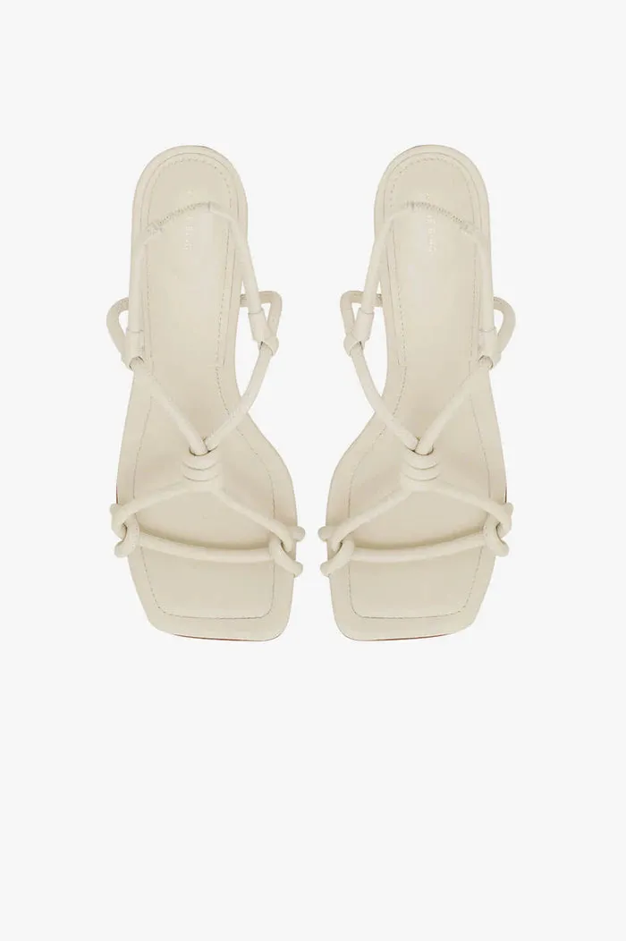 Anine Bing - Valentina Sandals in Ivory