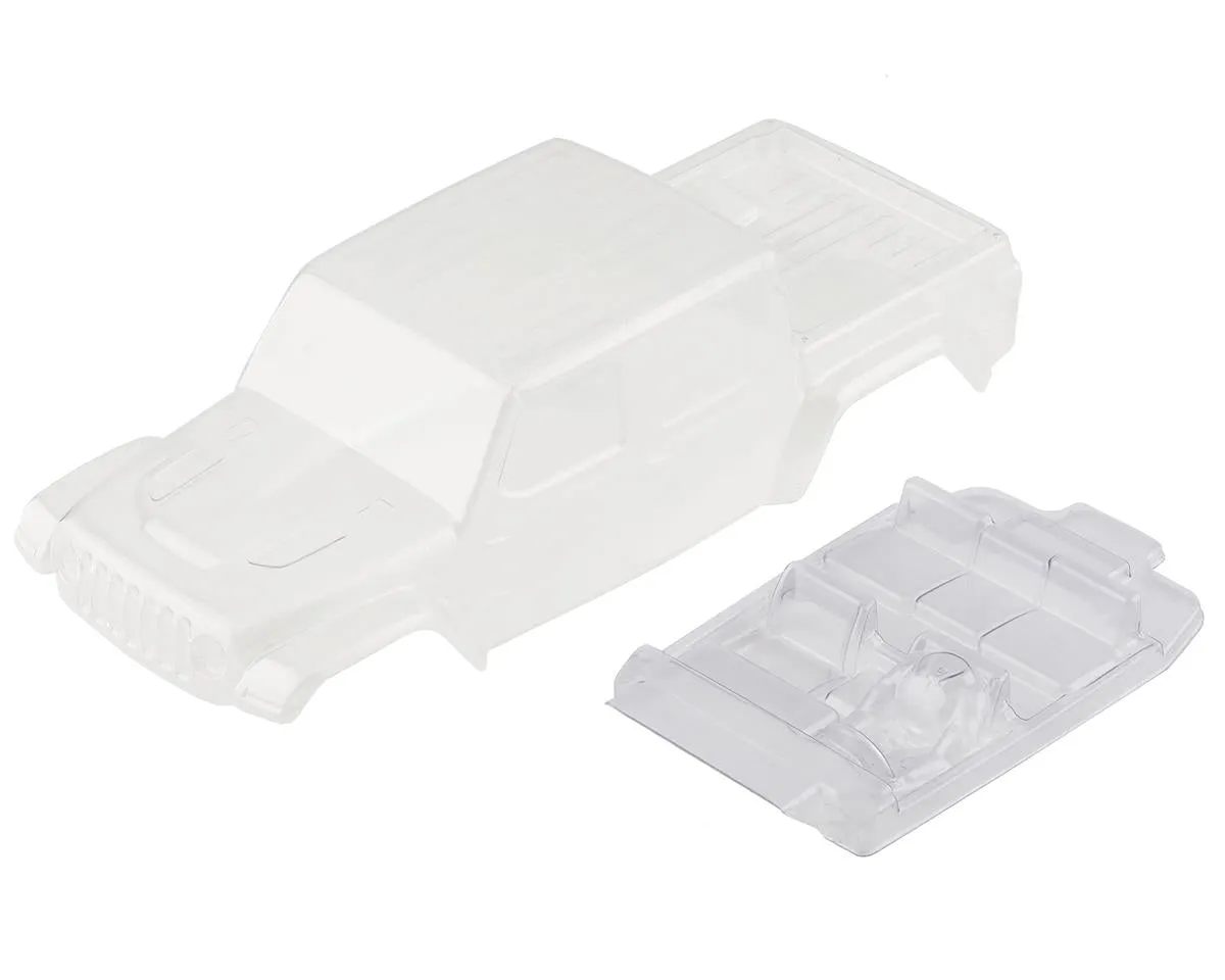 Axial Jeep JT Gladiator Clear Body Set: SCX24