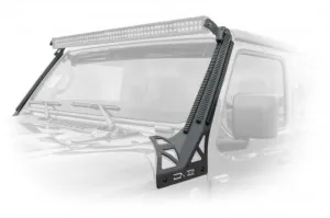 DV8 Offroad 2018  JL/Gladiator Picatinny Rail A-Pillar Pod LED Light Mount