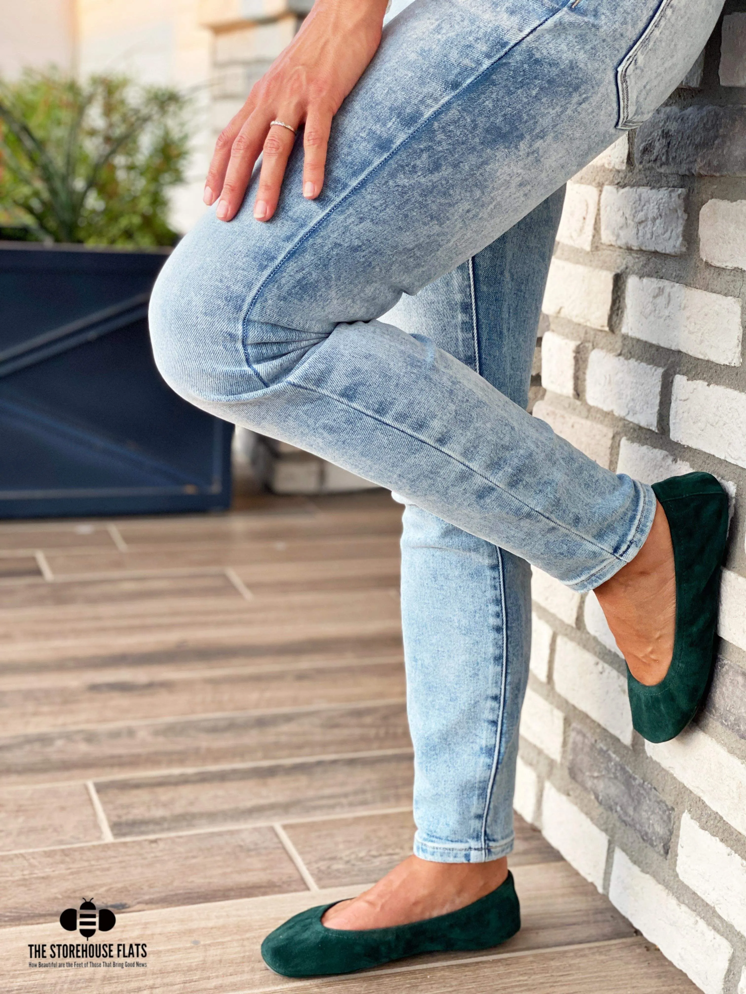 Evergreen Suede