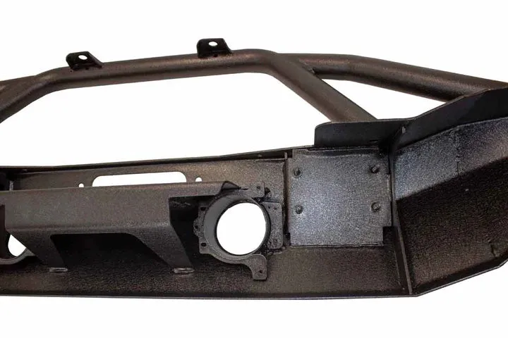 Fishbone Mid-Width Winch Front Bumper for Jeep Wrangler JL & Jeep Gladiator