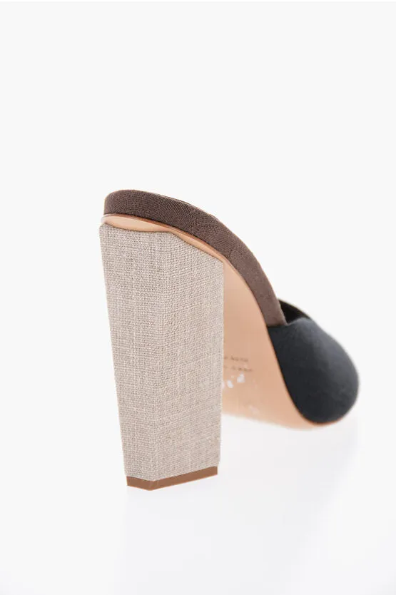 Giaborghini GIA COUTURE Open Toe Linen ROSIE