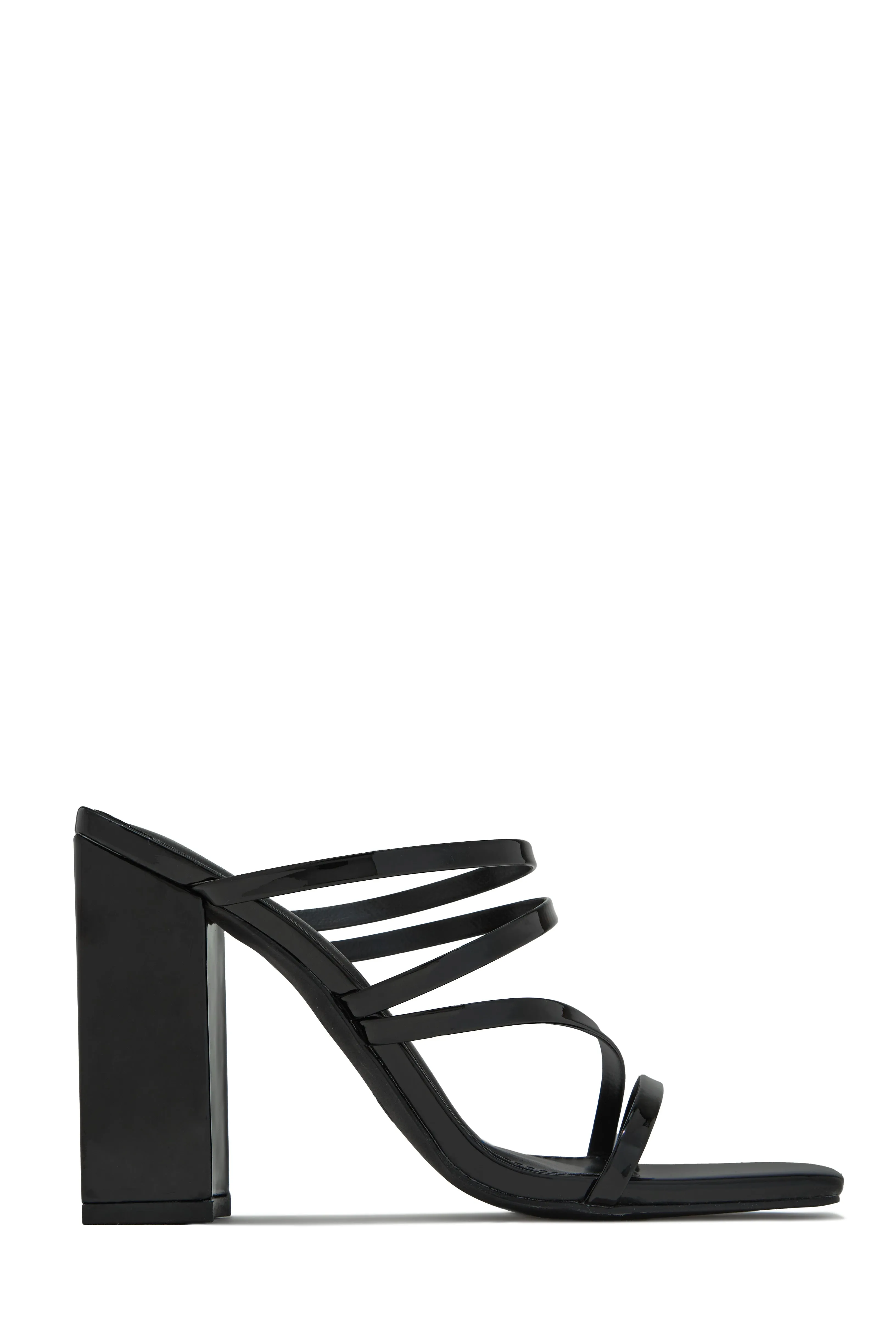 Jaziel Block Heel Mules - Nude