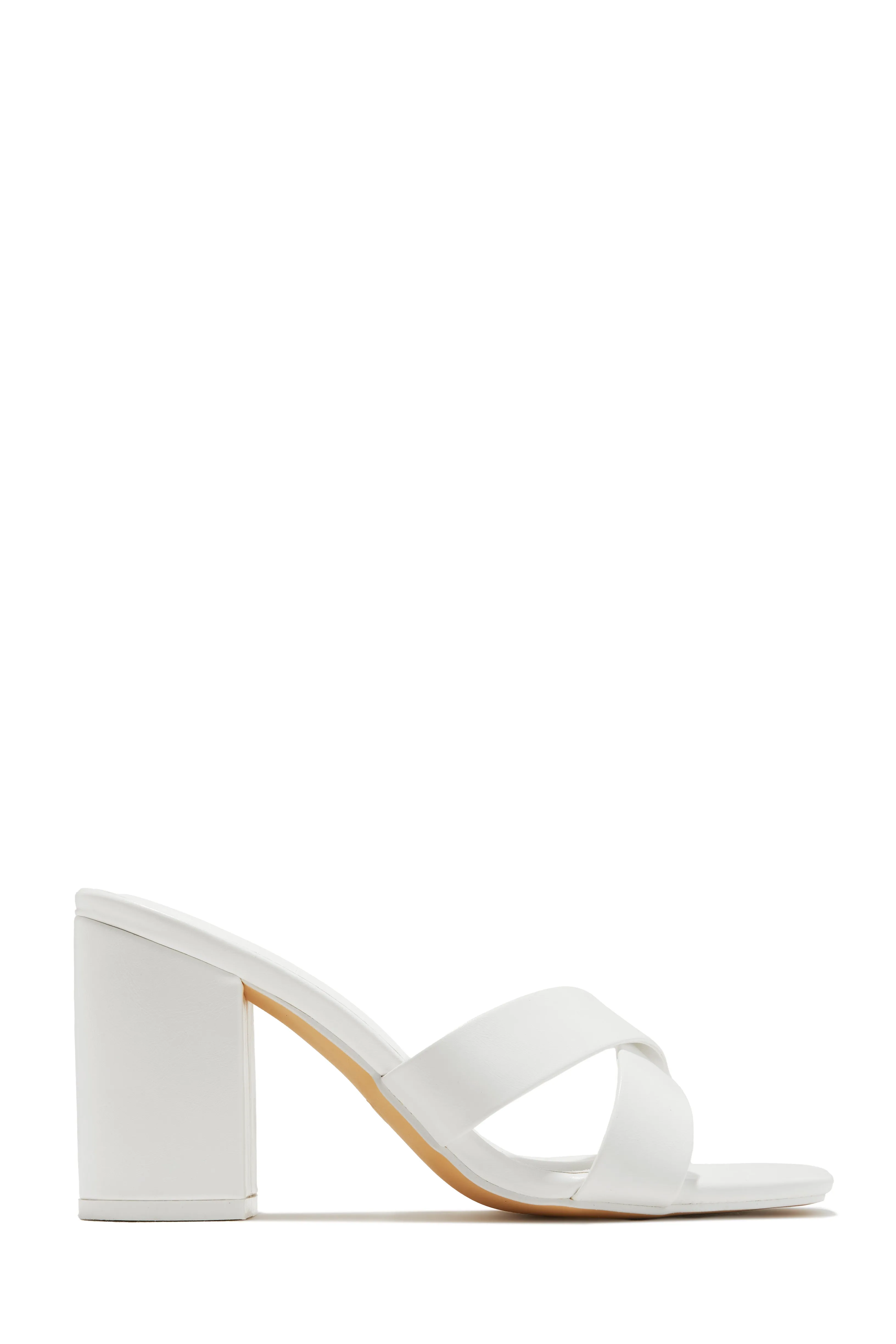 Joana Block Mid Heel Mules - Black