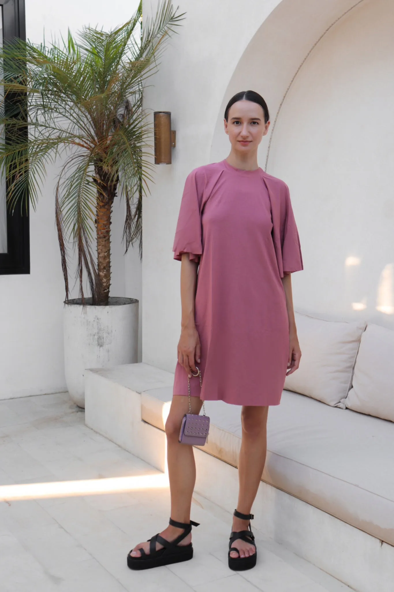 Kaia Dress in Rose