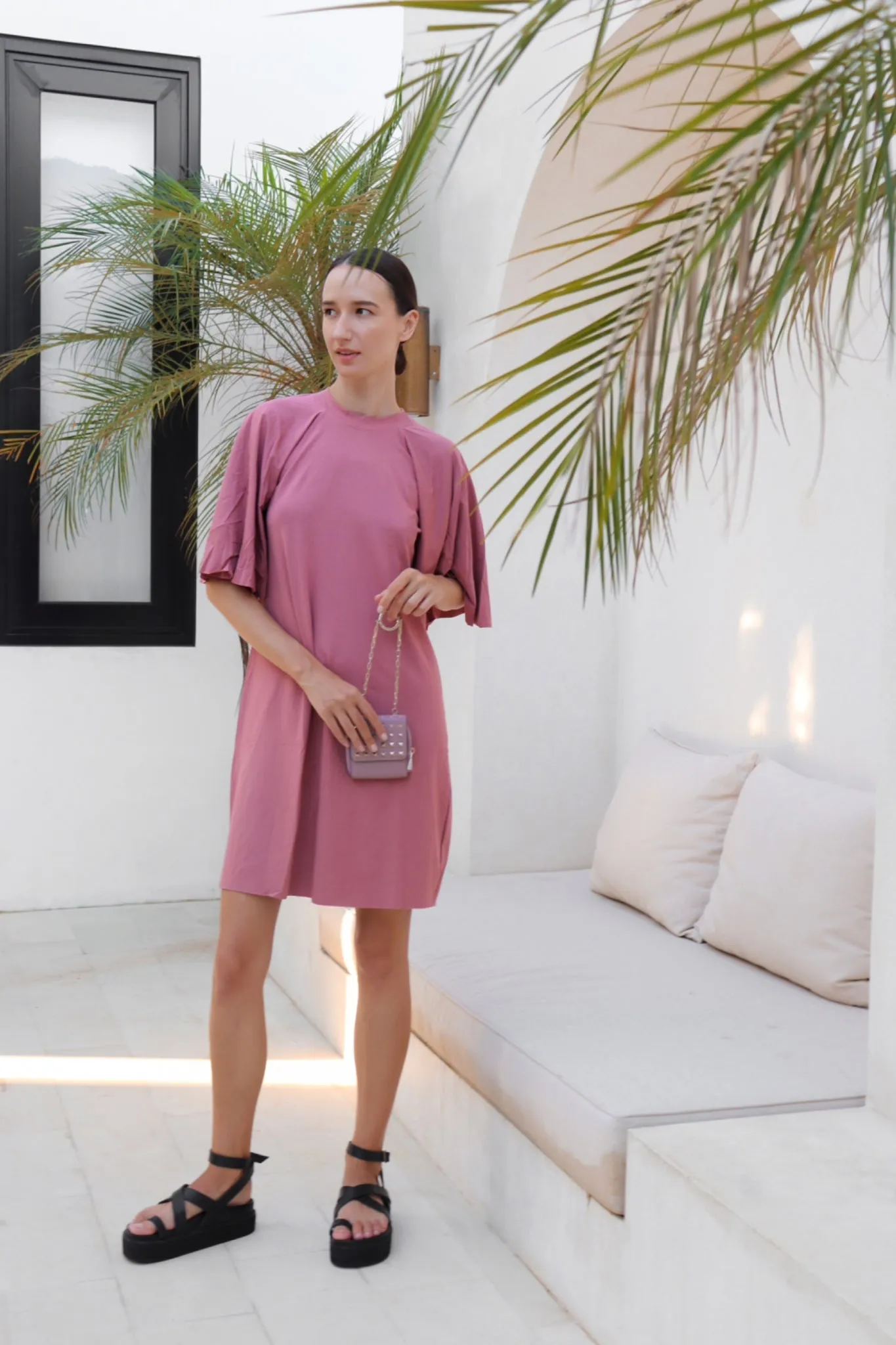 Kaia Dress in Rose