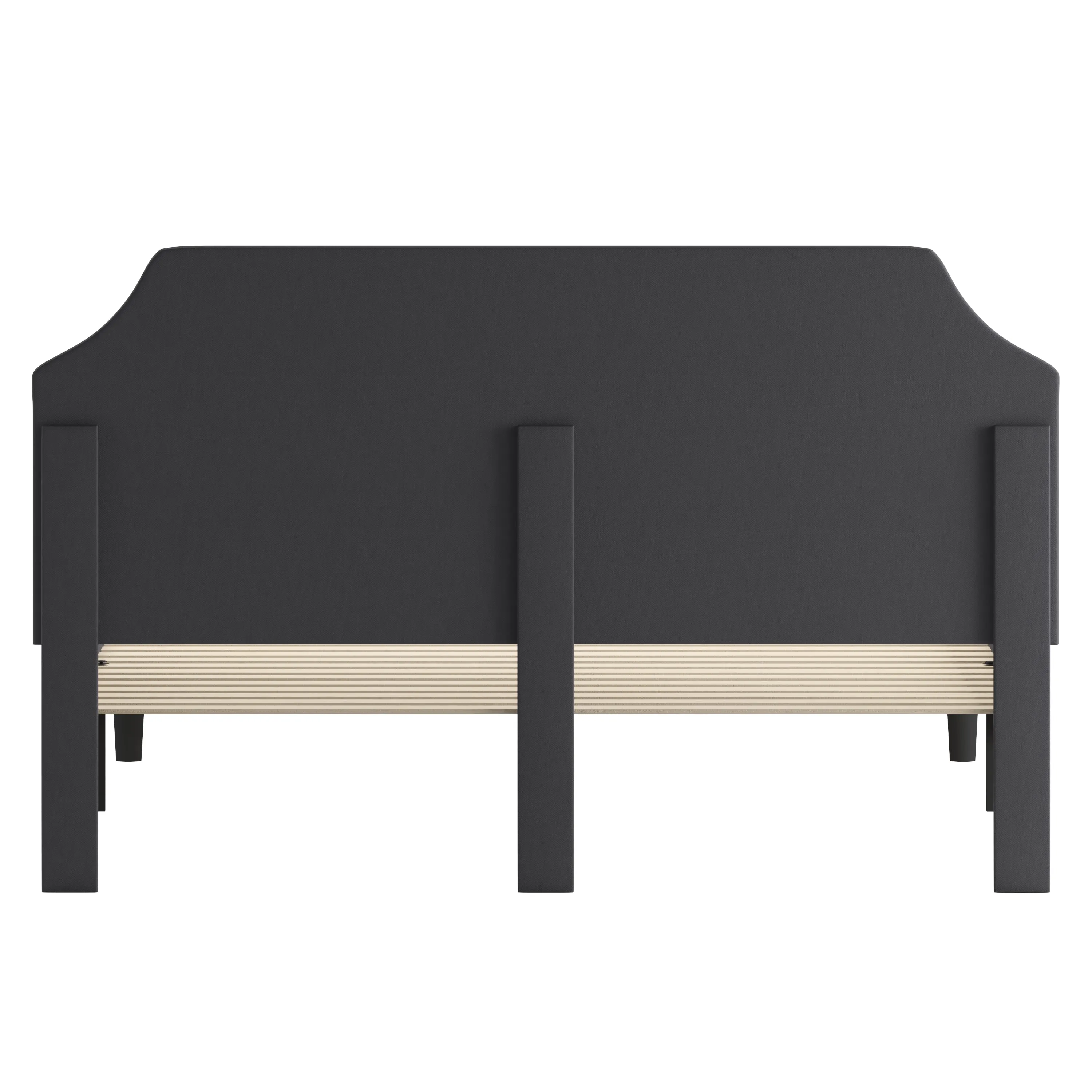 King Platform Bed-Dark Gray SL-BK4-K-DG-GG