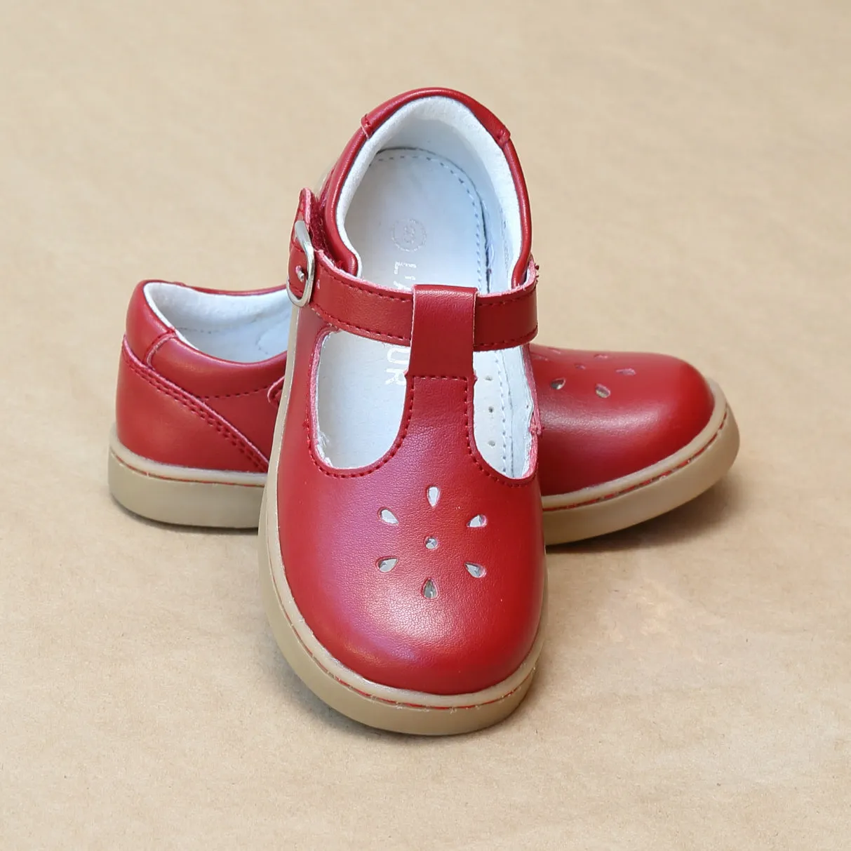 L'Amour Girls Chelsea Playground T-Strap Mary Janes