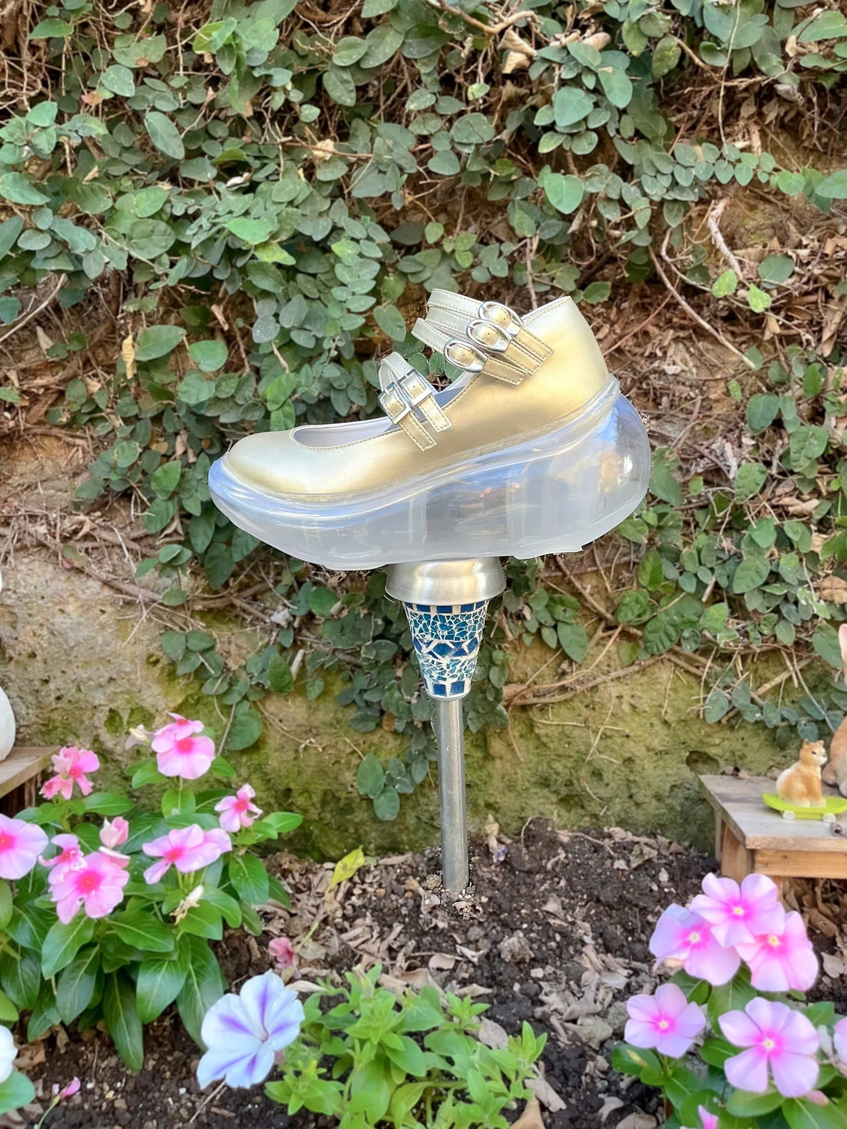 Mary Jane Metalic / Gold
