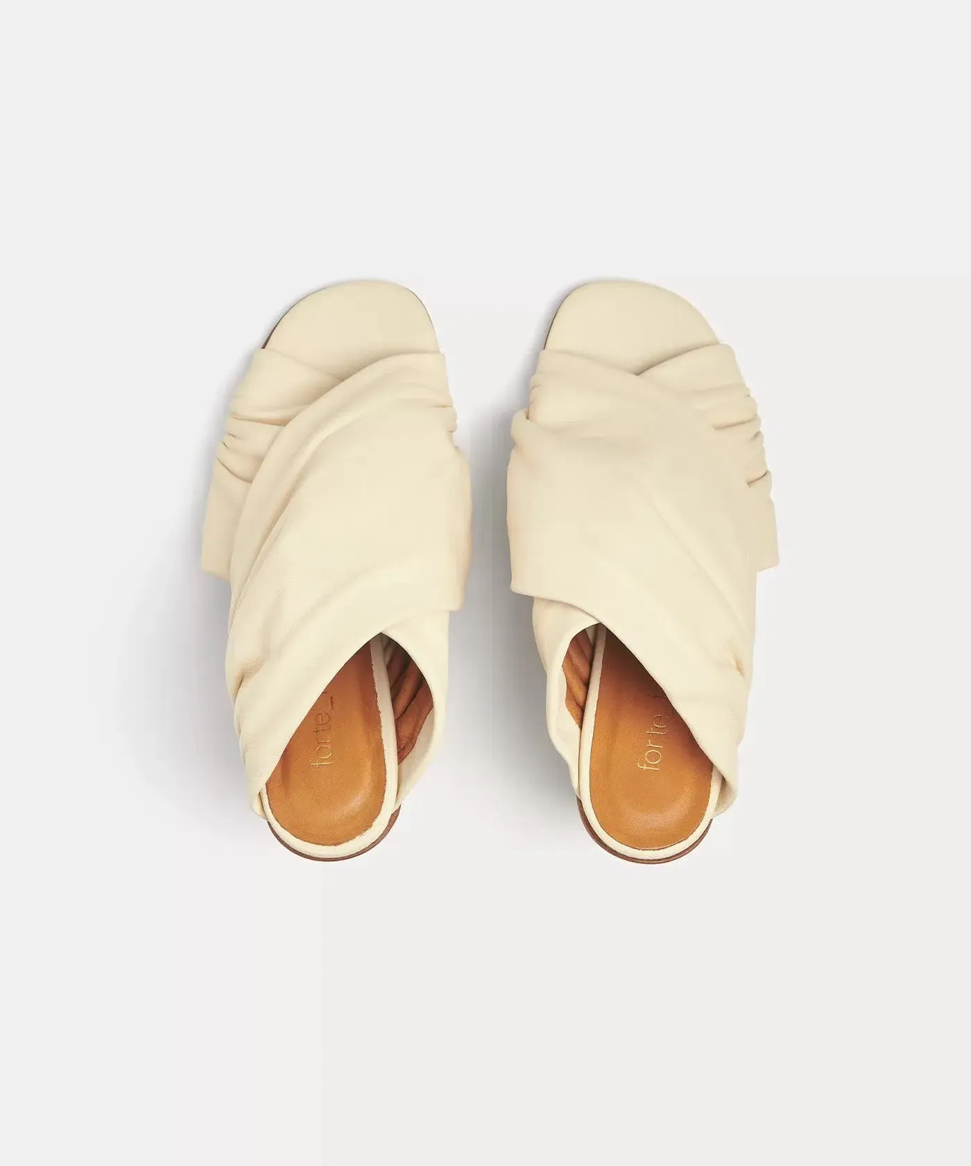 Nappa leather heeled Sandals
