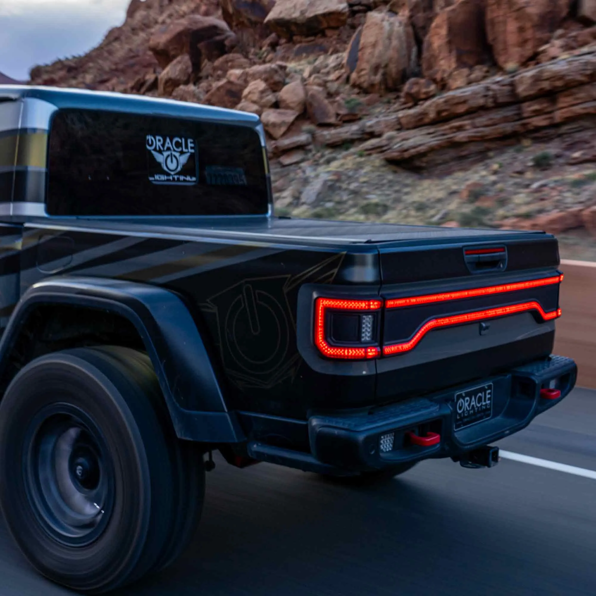 ORACLE Lighting Flush Mount LED Tail Lights for Jeep Gladiator JT