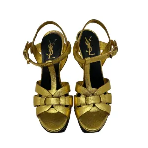 Yves Saint Laurent Tribute Leather Slingback Heels